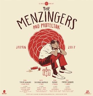 ICE GRILL$ TOUR 2017 THE MENZINGERS Japan Tour 2017