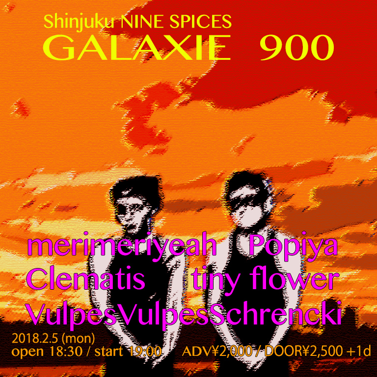 NINE SPICES presents 「GALAXIE 900」