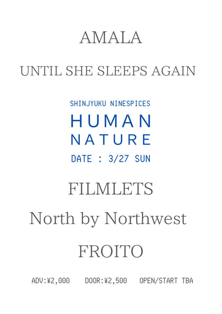 NINESPICES presents「HUMAN NATURE」
