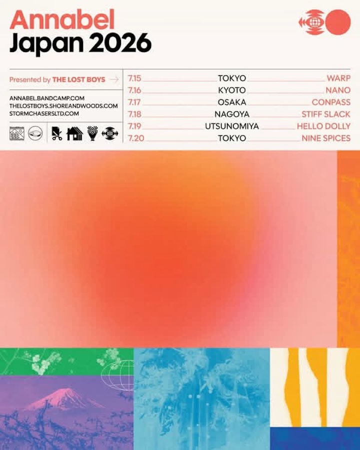 THE LOST BOYS PRESENT  ANNABEL JAPAN 2026