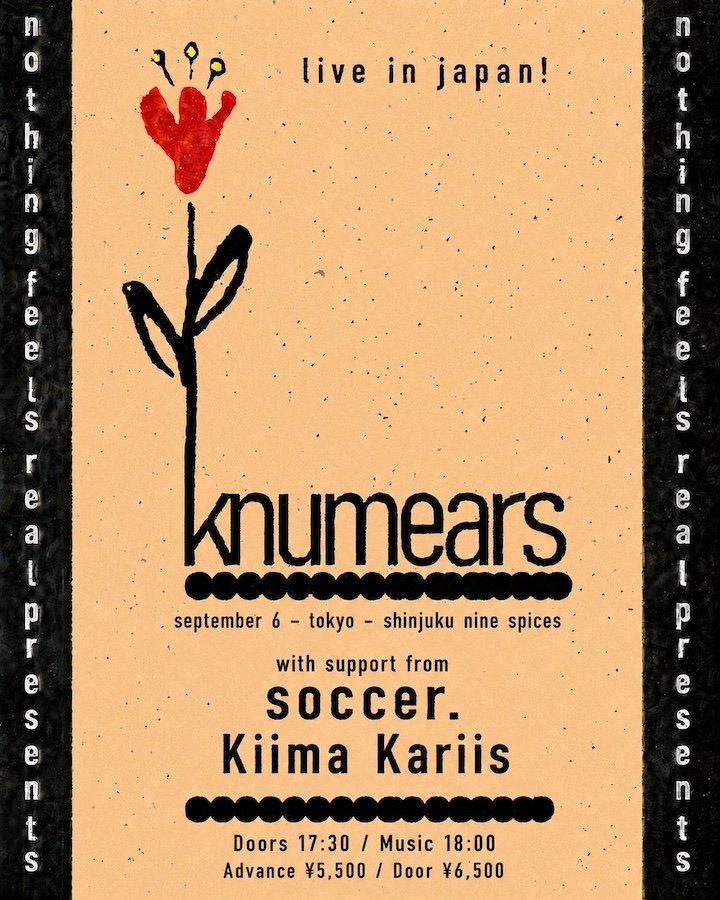 Knumears Japan Tour 2026 with soccer.